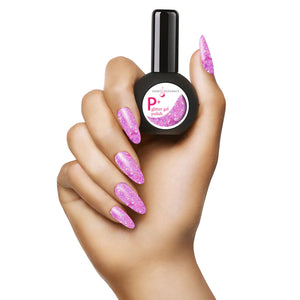 Light Elegance P+ Soak Off Vernis gel pailleté 15 ml (Violet Pixie) - ÉCONOMISEZ 40 %*