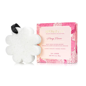 Spongellé Body Wash Infused Buffer - Boxed Flower (Peony Flower)*