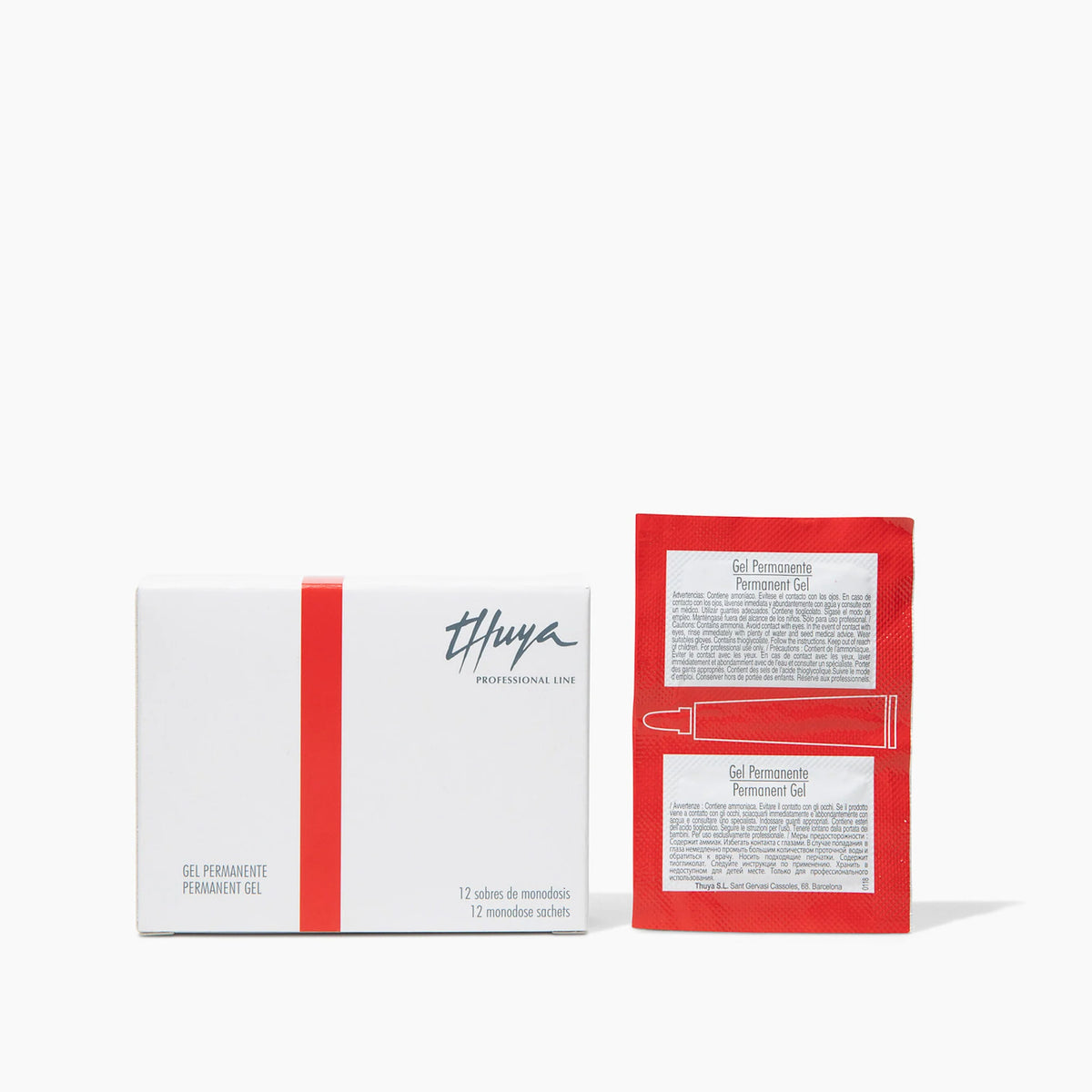 Thuya Permanent Gel (12 x Monodose Sachets)