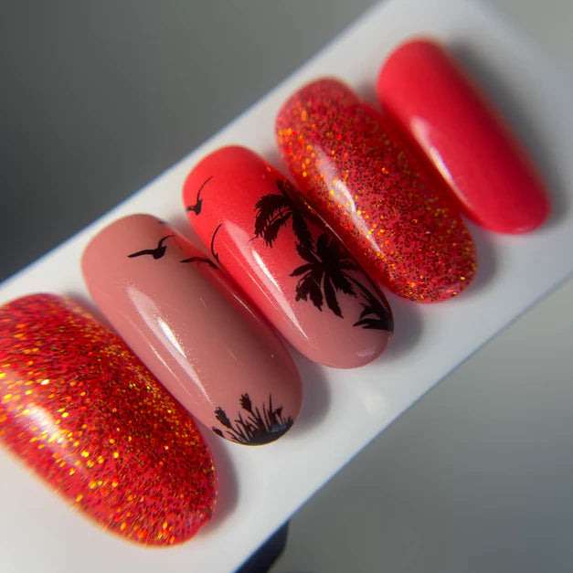 Light Elegance P+ Soak Off Glitter Gel Polish 15 ml (Extra Épicé) - ÉCONOMISEZ 40%*