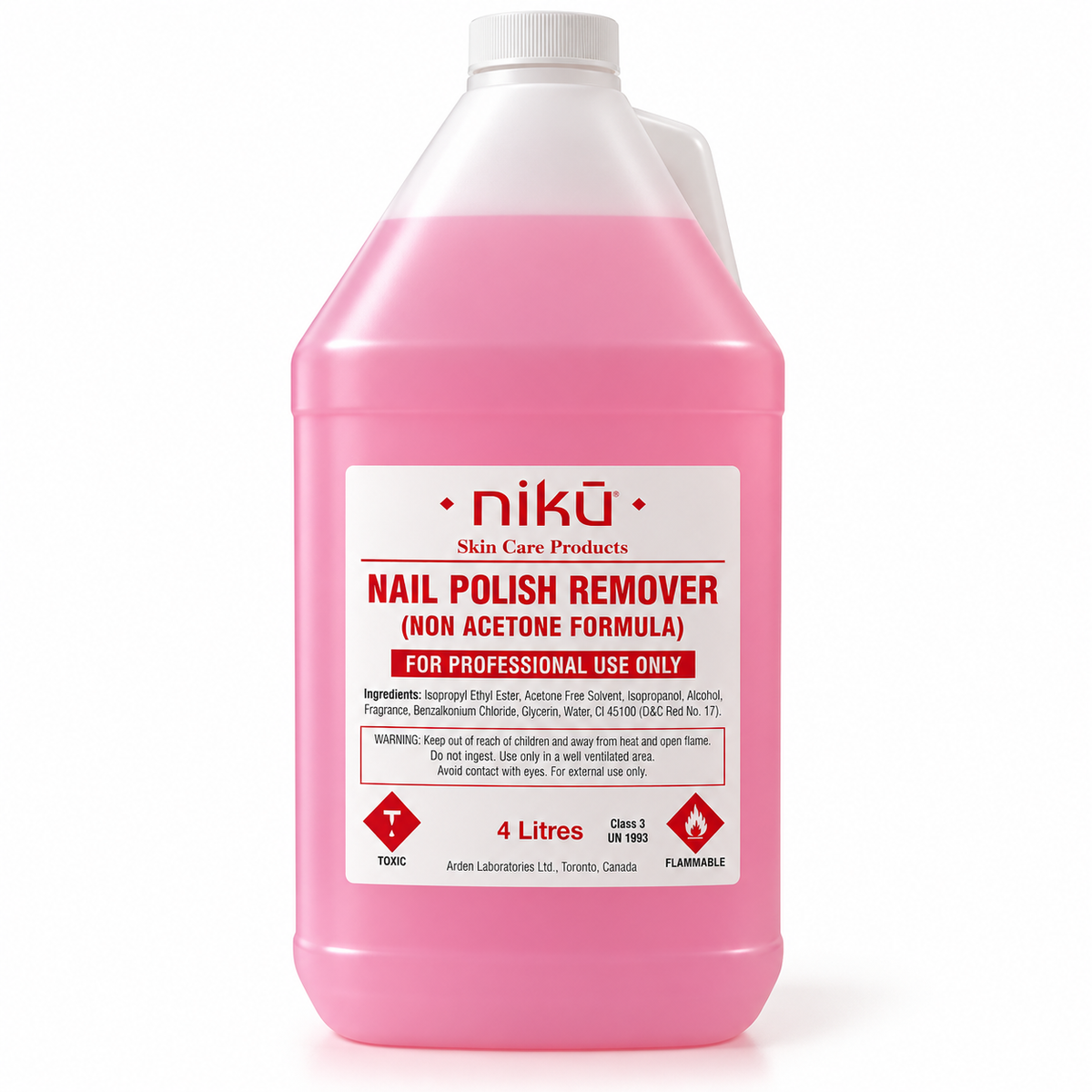 NIKU Non-Acetone Polish Remover (4 L)