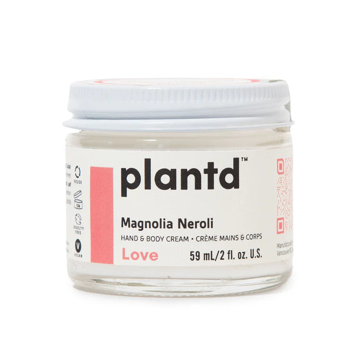 Plantd Hand &amp; Body Cream 2 oz - Love (Magnolia &amp; Neroli)*