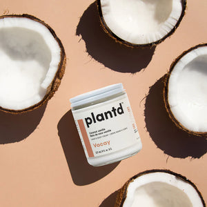 Plantd Hand & Body Cream 9 oz - Vacay (Coconut & Vanilla)