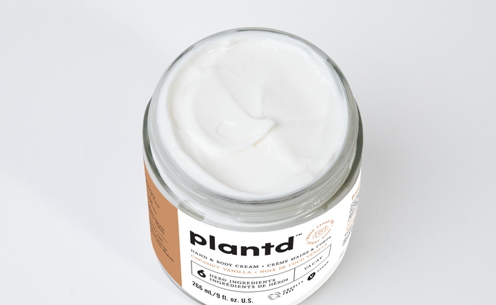 Plantd Hand &amp; Body Cream 2 oz - Vacay (Coconut &amp; Vanilla)*