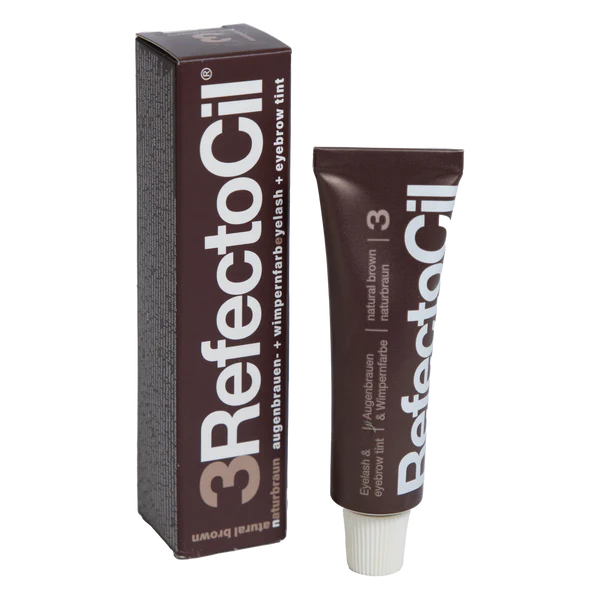RefectoCil Lash, Beard &amp; Brow Tint - Natural Brown (No. 3)