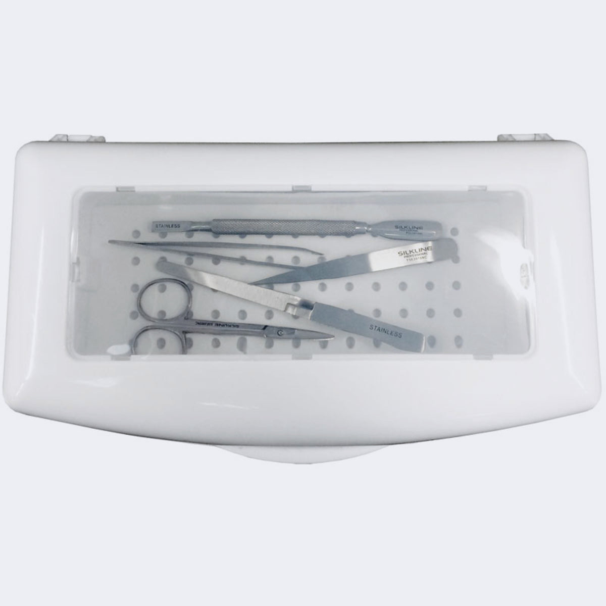Silkline Disinfection Tray with Window