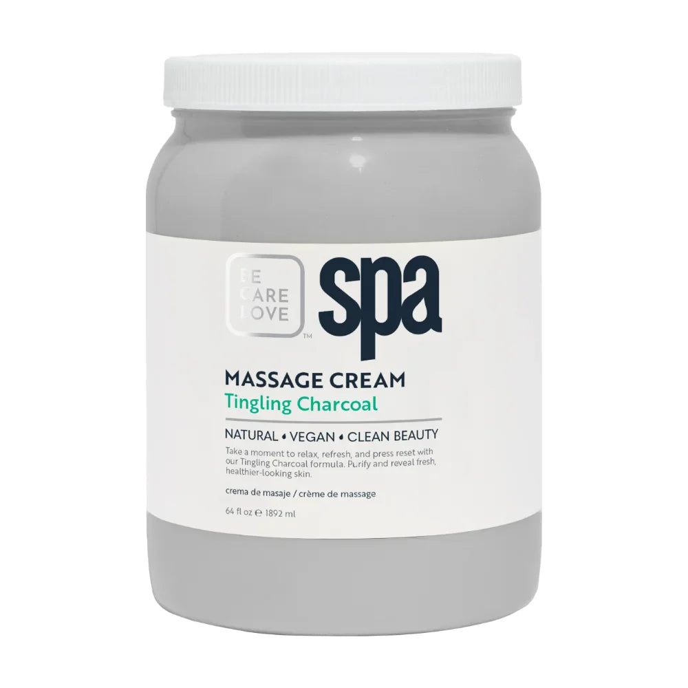 BCL Tingling Charcoal Massage Cream (64 oz)