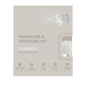 BCL FIZZIPEDI Collagen Pearl Mani-Pedi 5-Step Kit