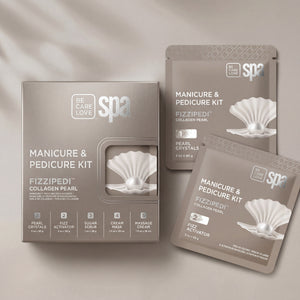 BCL FIZZIPEDI Collagen Pearl Mani-Pedi 5-Step Kit