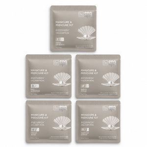 BCL FIZZIPEDI Collagen Pearl Mani-Pedi 5-Step Kit