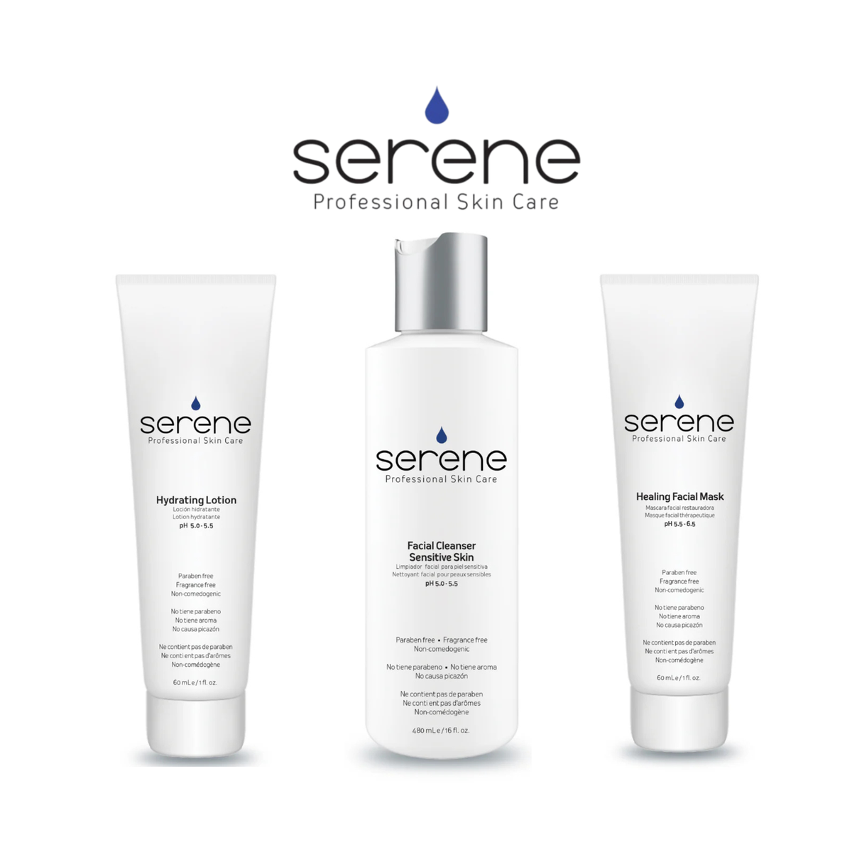 Serene Sensitive Skin Trio - Limited Offer - SAVE 37%