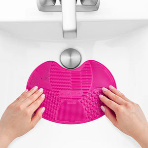 Sigma Spa® Express Brush Cleaning Mat (Pink)