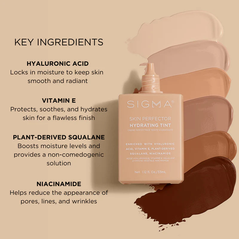 Sigma Skin Perfector Hydrating Tint (#5 Dark Golden) - SAVE 15%*