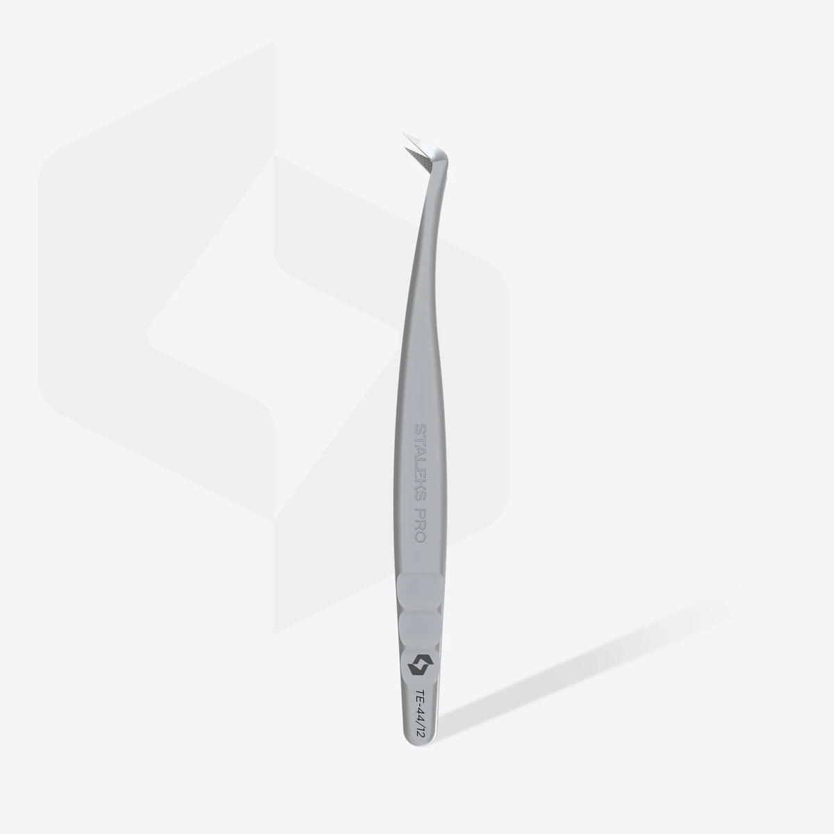 Staleks Lash Extension Tweezer - Fiber Tip Mini L-Shaped - Expert 44 | 12