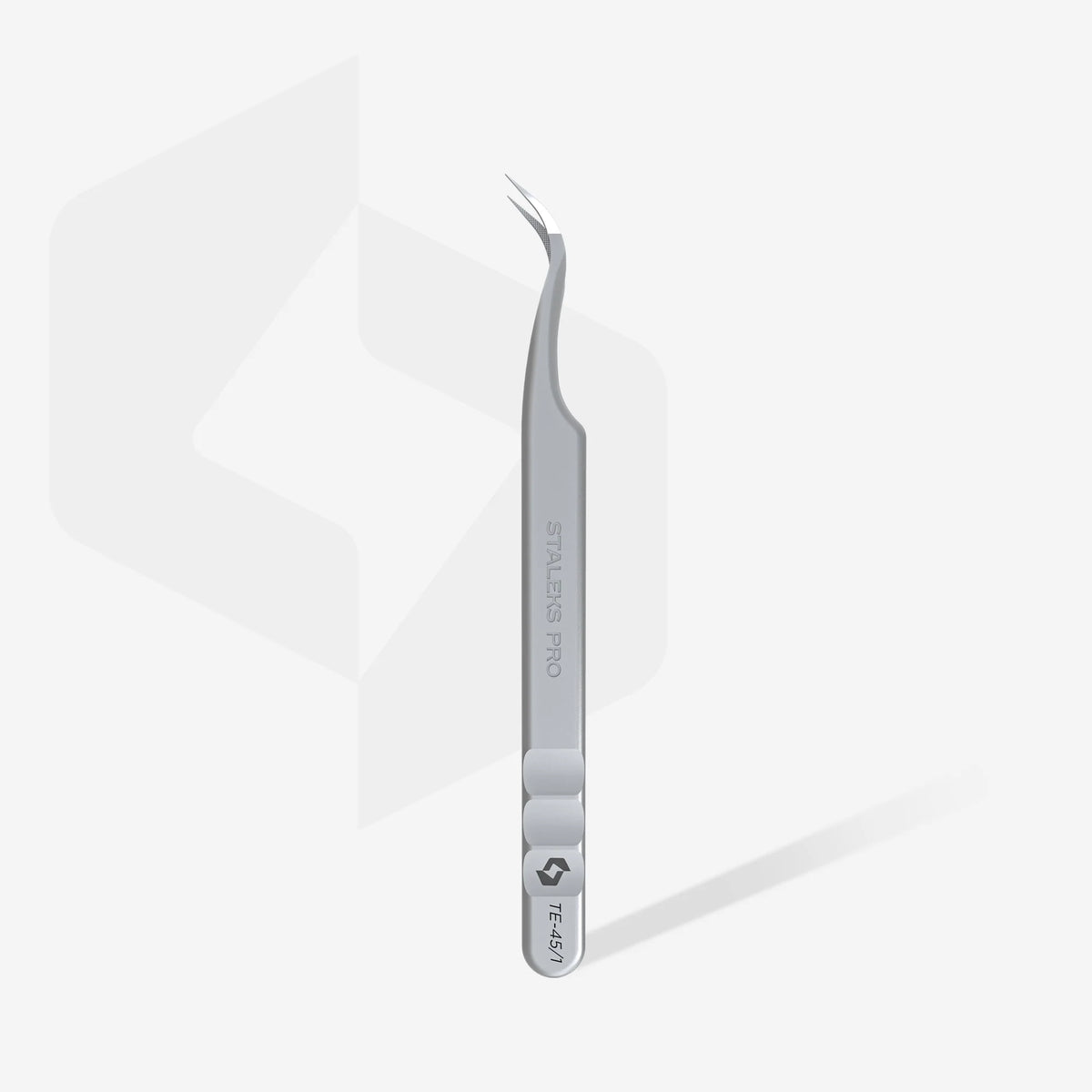 Staleks Lash Extension Tweezer - Fiber Tip Curved - Expert 45 | 1