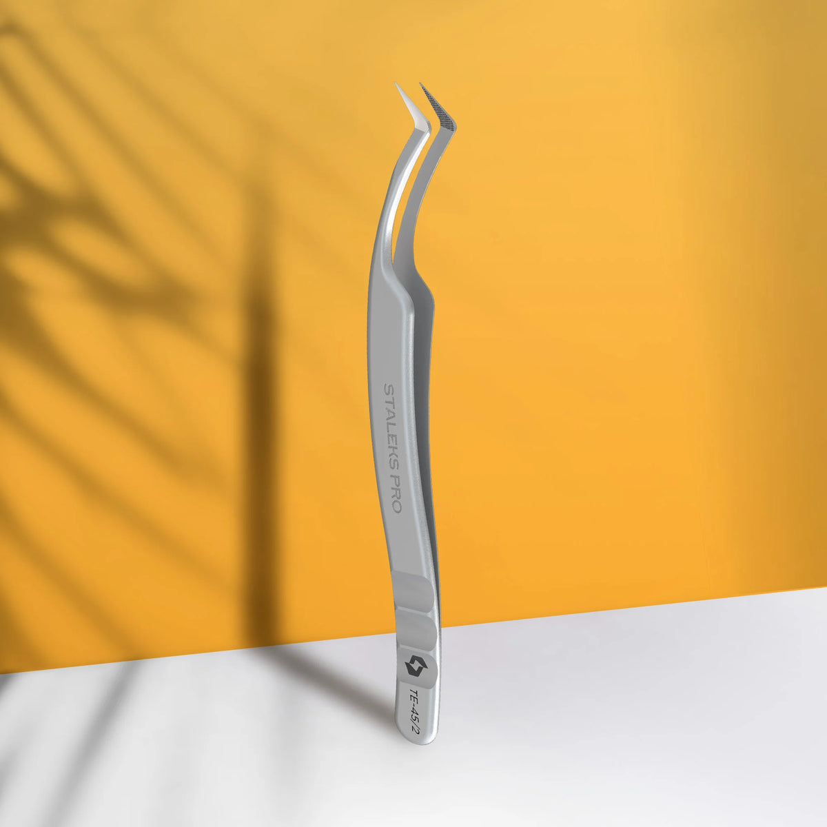 Staleks Lash Extension Tweezer - Fiber Tip L-Shaped - Expert 45 | 2