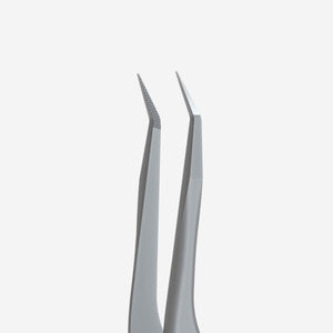 Staleks Lash Extension Tweezer - Fiber Tip Mini L-Shaped - Expert 45 | 8