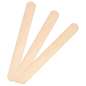 Silk B Wooden Wax Applicators - Large (500 pcs)