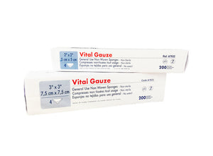 Vital Non-Woven Wipes 2"x2" (200 pcs)