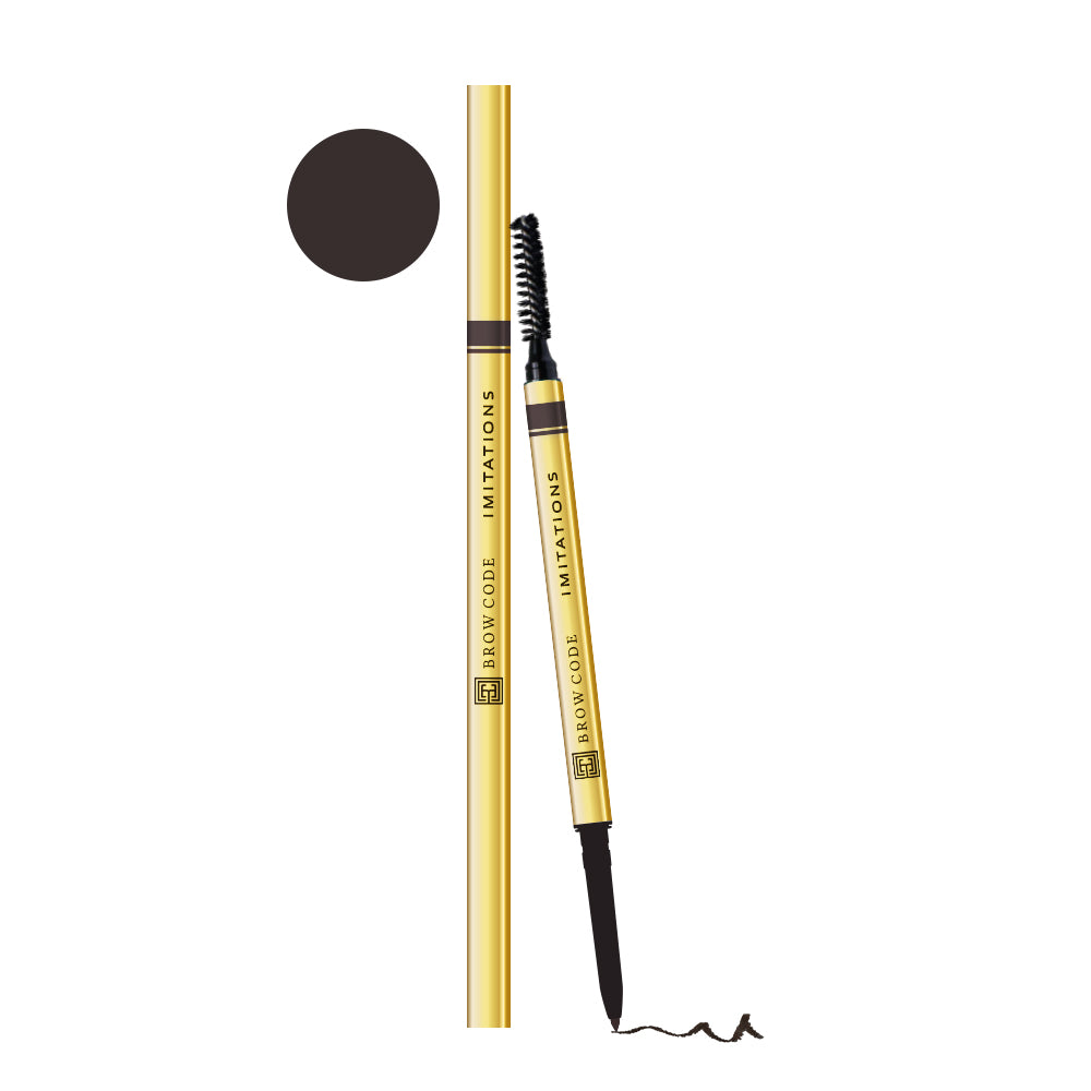 Brow Code Imitations Micro Brow Pencil (Deep Dark Brunette)*