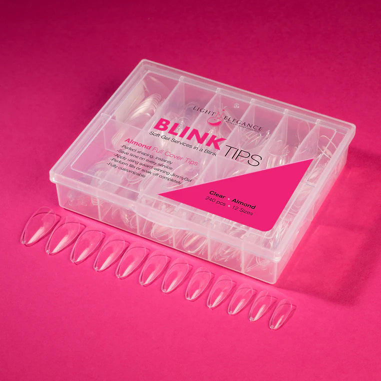 Light Elegance BlinkTips 240 pcs (Almond)