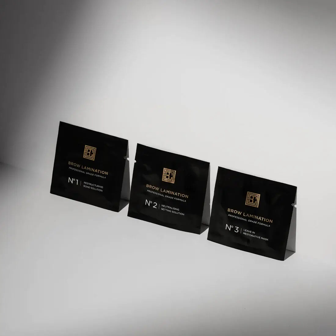 Brow Code Lamination Kit Single serve (3 x 1ml Sachets)