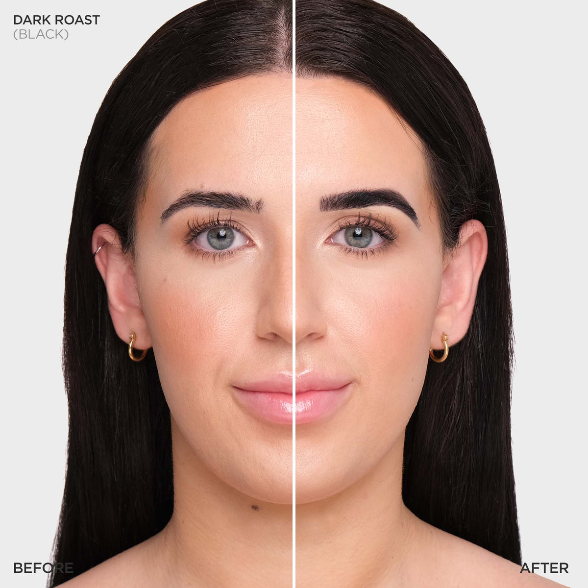 Brow Code Stain Hybrid Dye 15 ml (Dark Roast - Black)