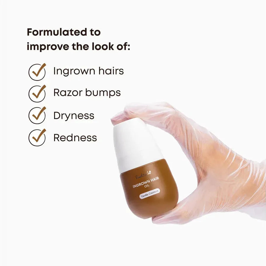 Bushbalm Vanilla Coconut Ingrown Hair Oil (30 ml)