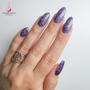 Light Elegance P+ Soak-Off Glitter Gel Polish 10 ml (Tough Act To Follow)