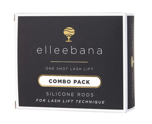 Elleebana Lash Lift Silicone Rods - Combo Pack (4 Pairs)