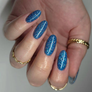 Light Elegance Glitter Gel 10 ml (Blast Off Blue)