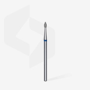 Staleks Pro Diamond Drill Bit - Blue Pointed Bud 1.8/4 mm (Medium)