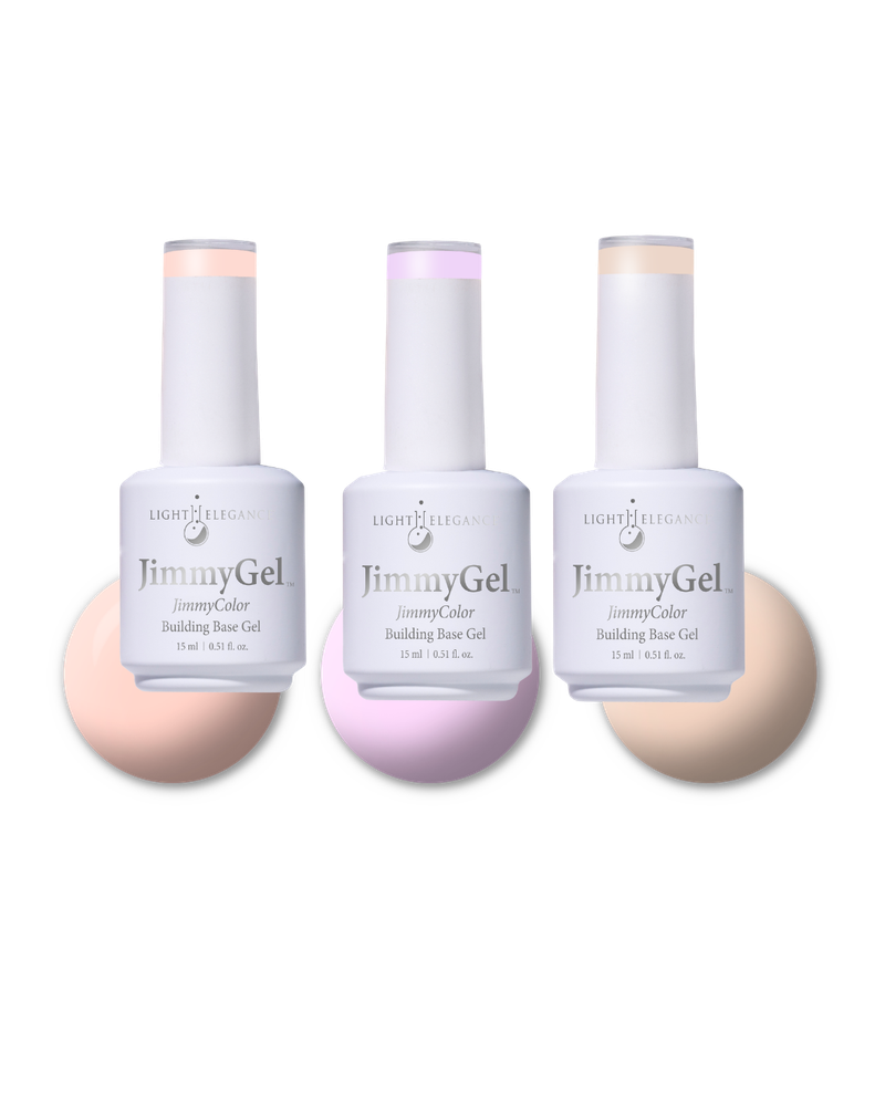 Light Elegance JimmyGel Color Soak-Off Building Base 15 ml (Coastal Blush)