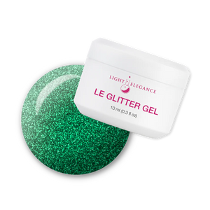 Light Elegance Glitter Gel 10 ml (Emerald Green) - Holiday 2024 Limited Edition