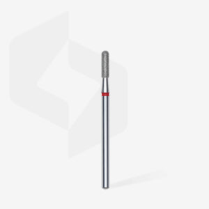 Staleks Pro Diamond Drill Bit - Red Rounded Cylinder 2.3/8 mm (Fine)