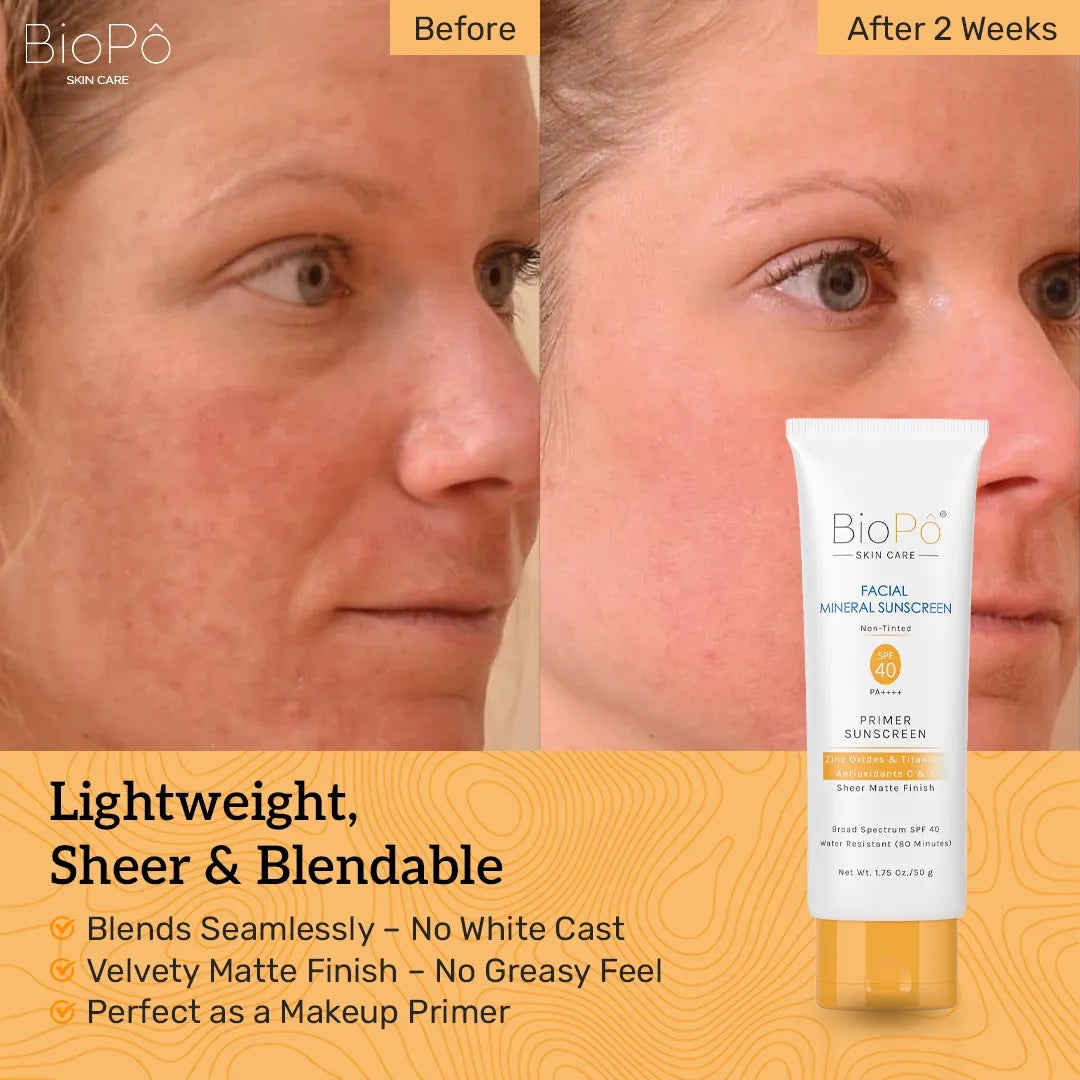 BioPô Mineral Sunscreen SPF 40 1.75 oz (Non-Tinted)