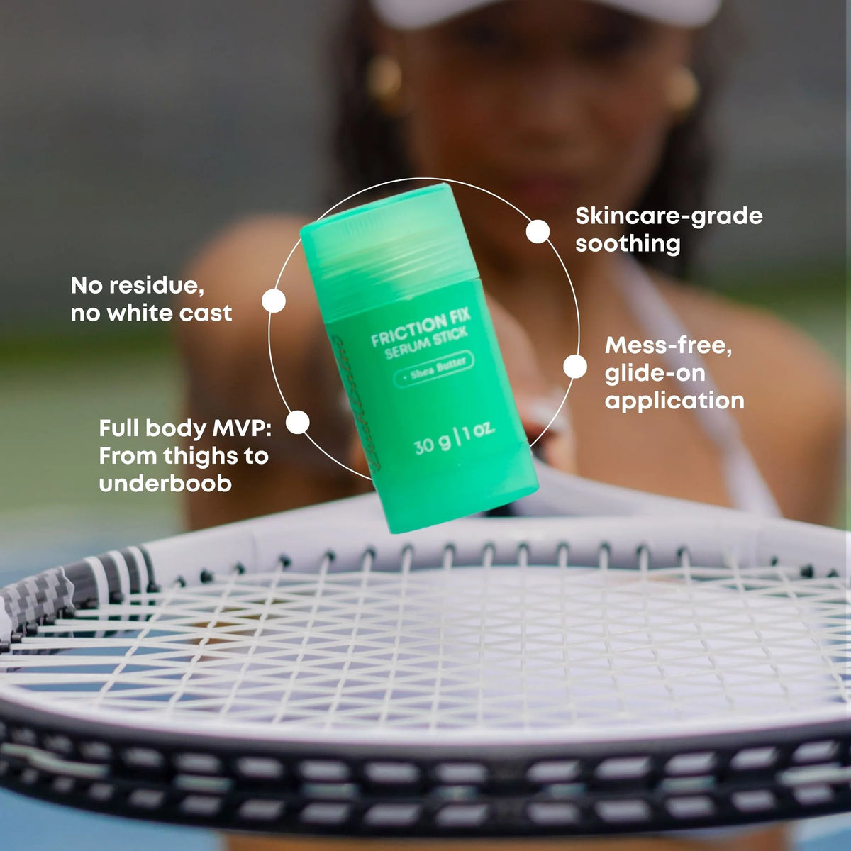 Bushbalm Friction Fix Serum Stick (1 oz)