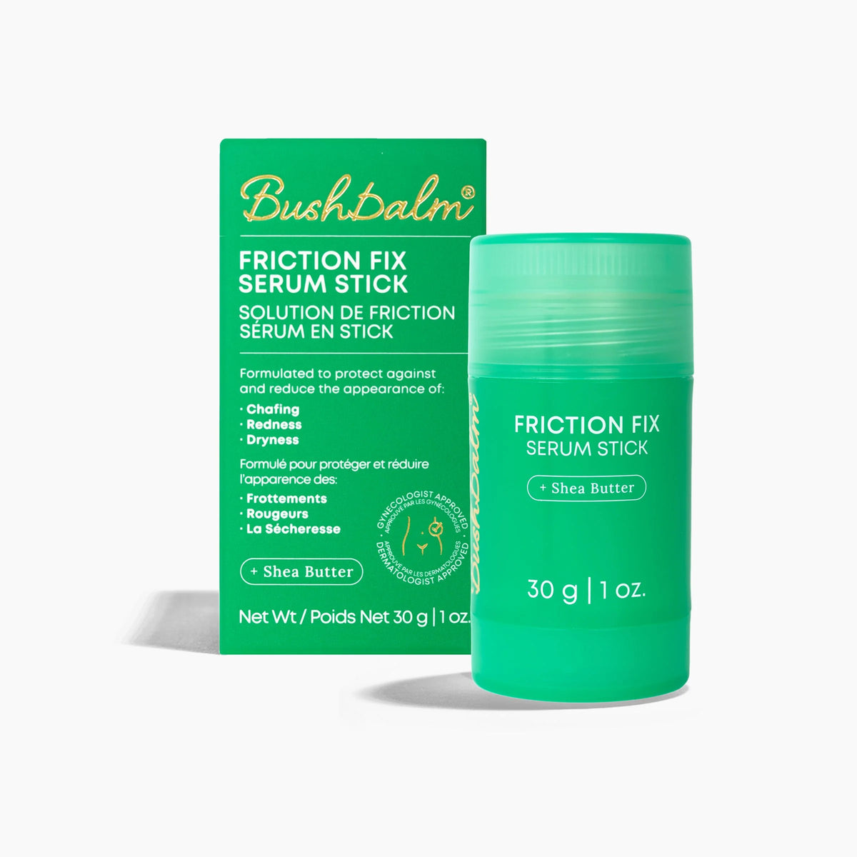 Bushbalm Friction Fix Serum Stick (1 oz)