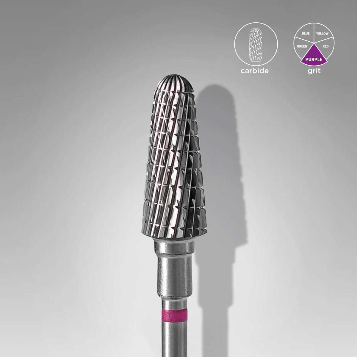 Staleks Carbide Drill Bit - Purple Frustum 6/14 mm (Crosswise Cut)*