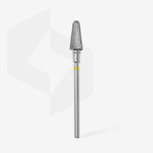 Staleks Pro Carbide Drill Bit - Yellow Frustum 6/14 mm (Superfine Crosscut)