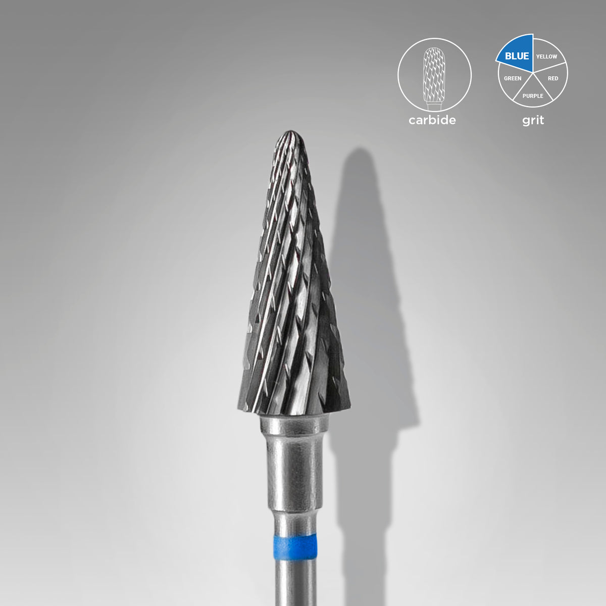 Staleks Carbide Drill Bit - Blue Cone 6/14 mm (Standard Crosscut)*