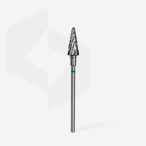 Staleks Pro Carbide Drill Bit - Green Cone 6/14 mm (Coarse Crosscut)