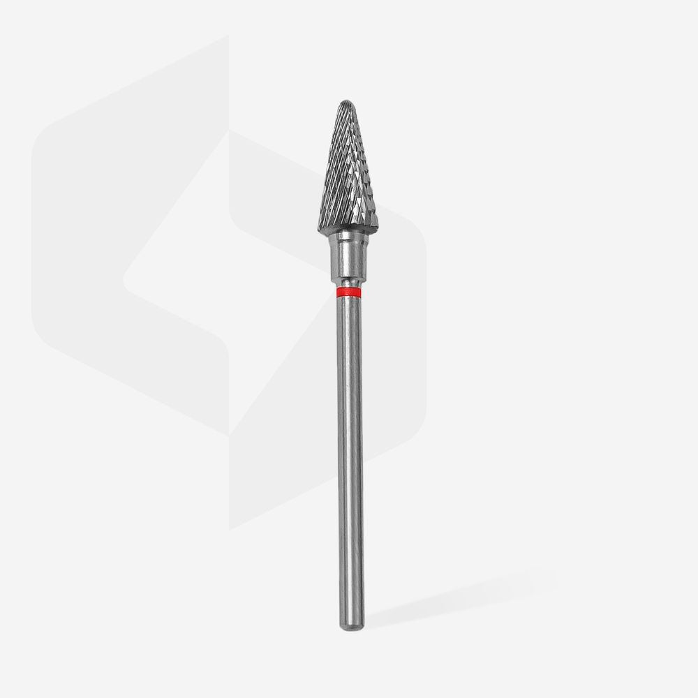 Staleks Carbide Drill Bit - Red Cone 6/14 mm (Fine Crosscut)*