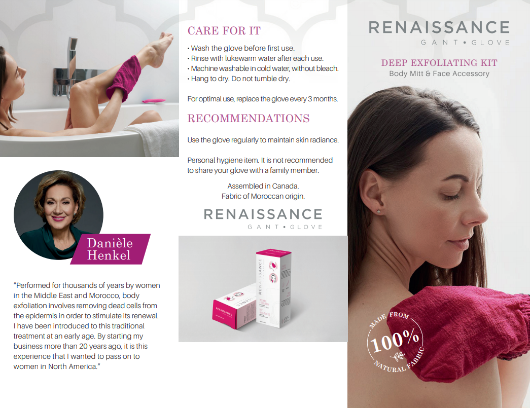 Renaissance Glove - Deep Exfoliation Kit (Midnight Blue)