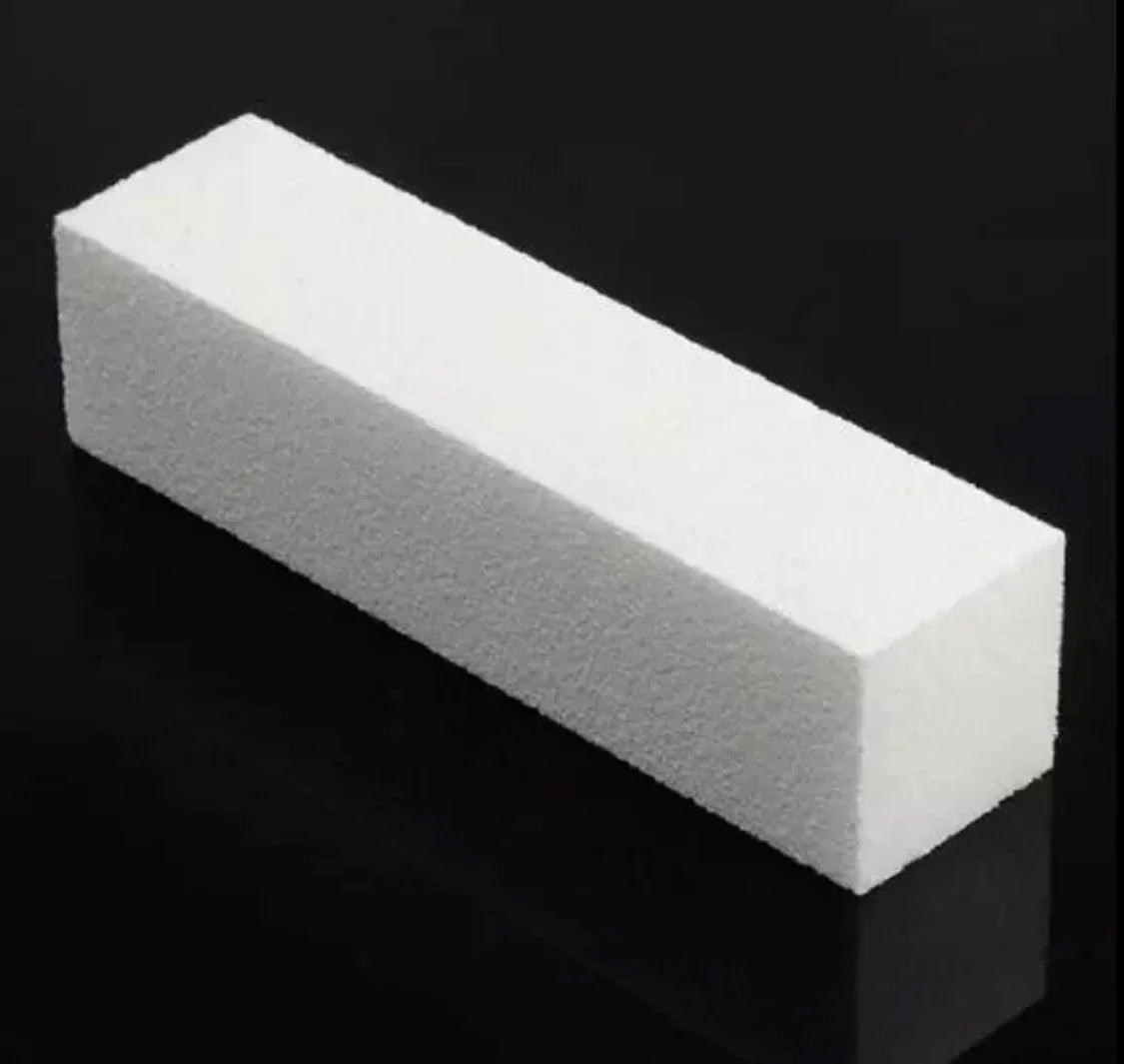 DL White Nail Buffing Block Display (32 pcs)
