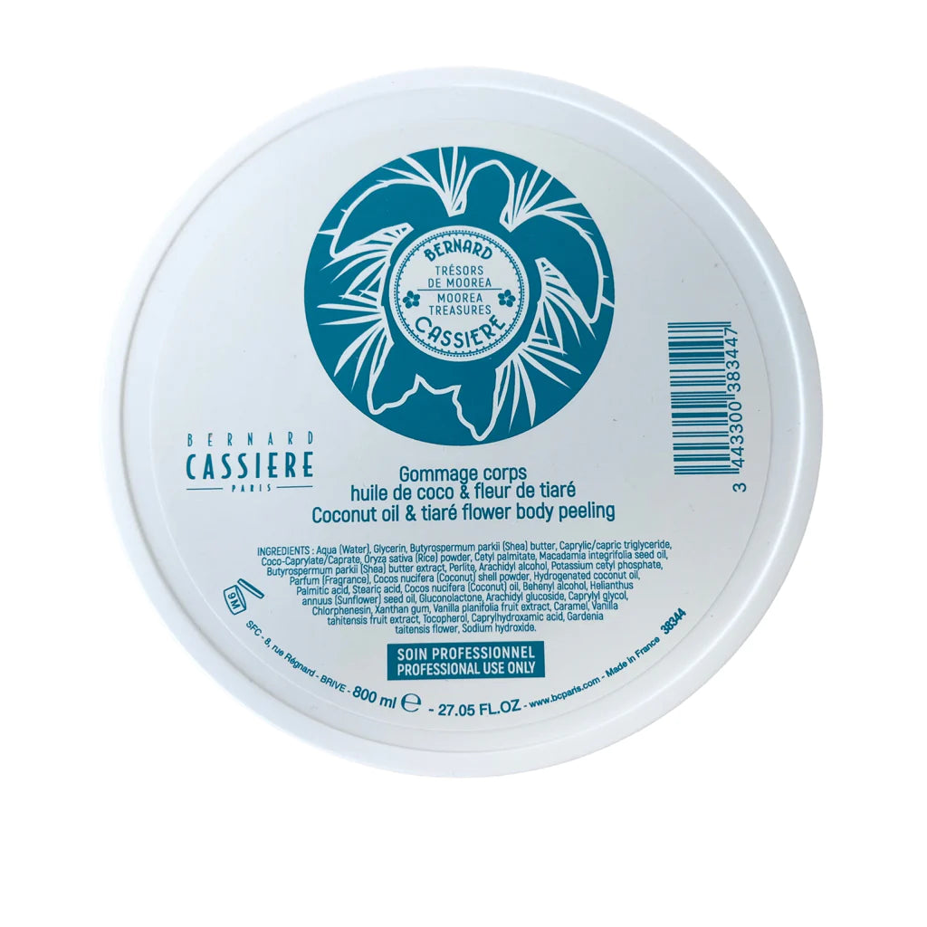 Bernard Cassière Coconut &amp; Tiare Flower Body Peeling PRO (800 ml) - SAVE 30%*