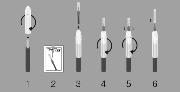 Dectro Disposable Sterilized Tips for Probeholder
