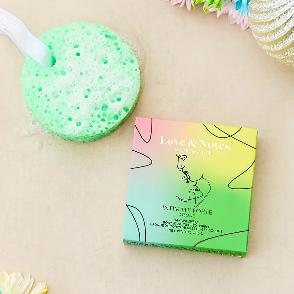 Spongellé Body Wash Infused Buffer - Love &amp; Notes (Intimate Forte - Bergamot Jasmine)*