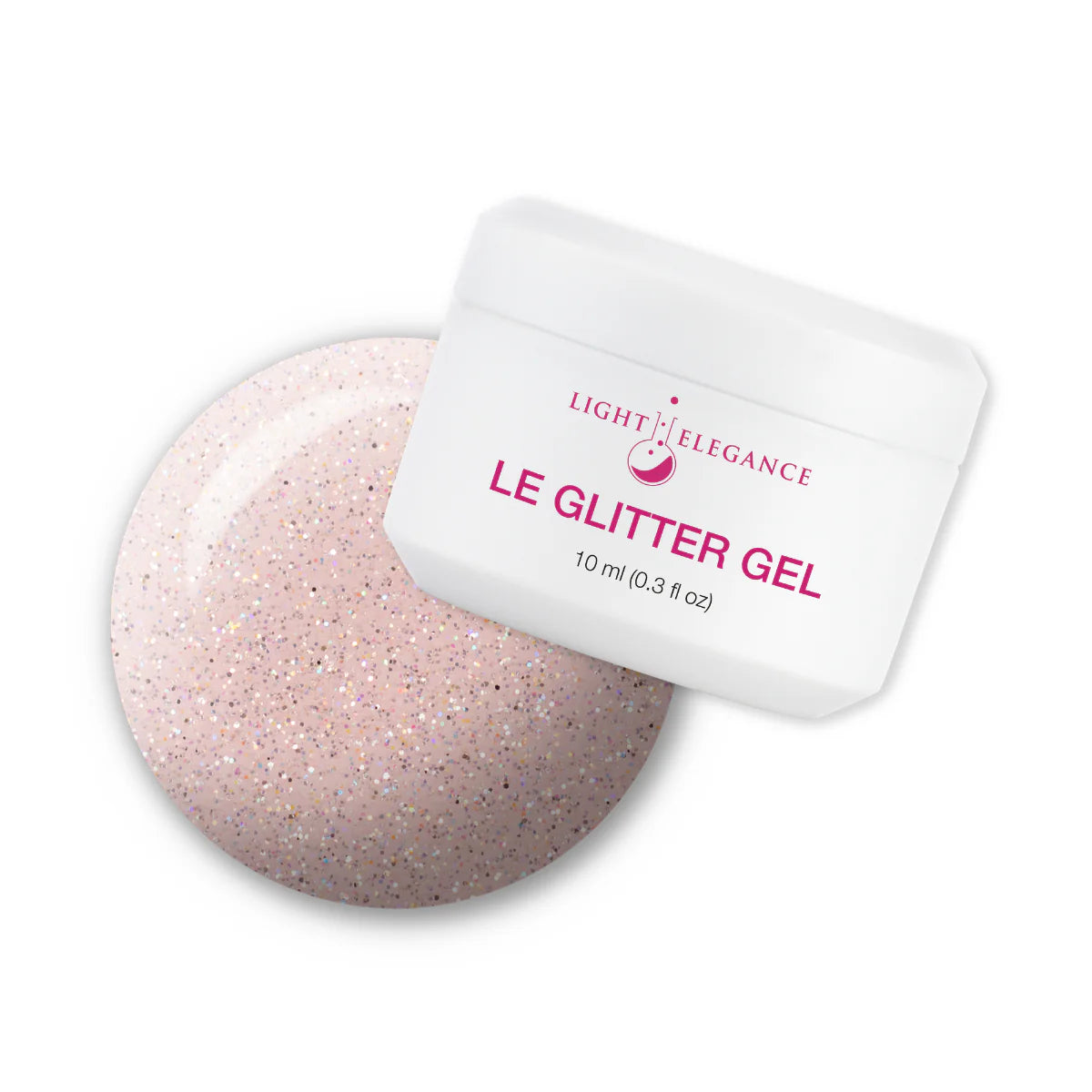 Light Elegance Glitter Gel 10 ml (Irresistible)