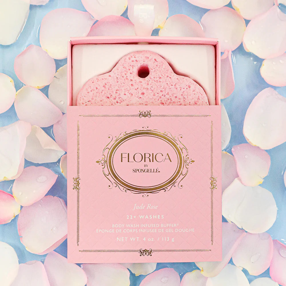 Spongellé Body Wash Infused Buffer - Spongette Mini Florica Collection (Jude Rose)*